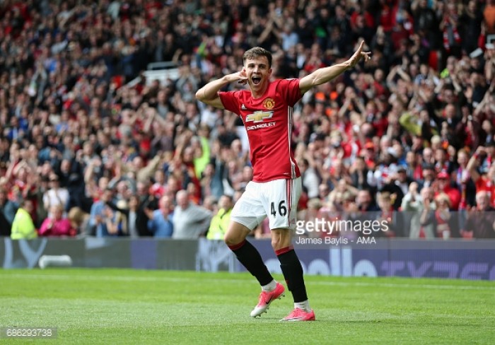 Josh Harrop left delighted after netting in United debut