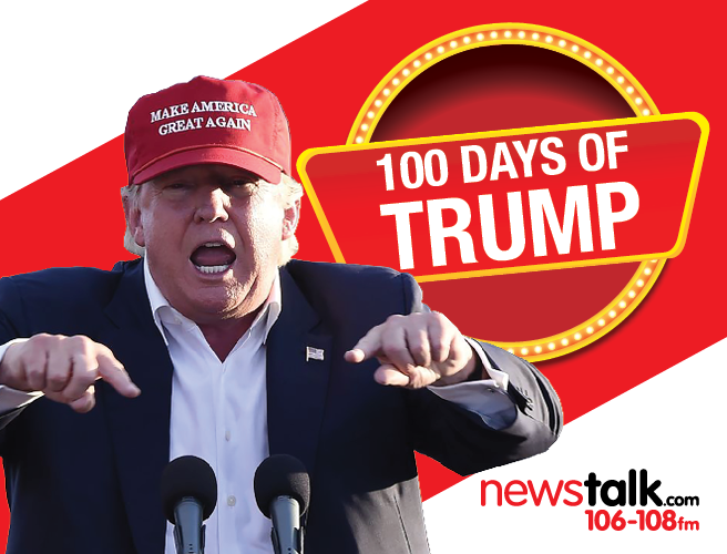 100 Days of Trump A tale of two countries