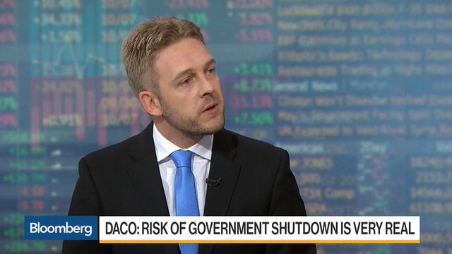 Oxford Economics Daco Sees Real Risk of Gov't Shutdown