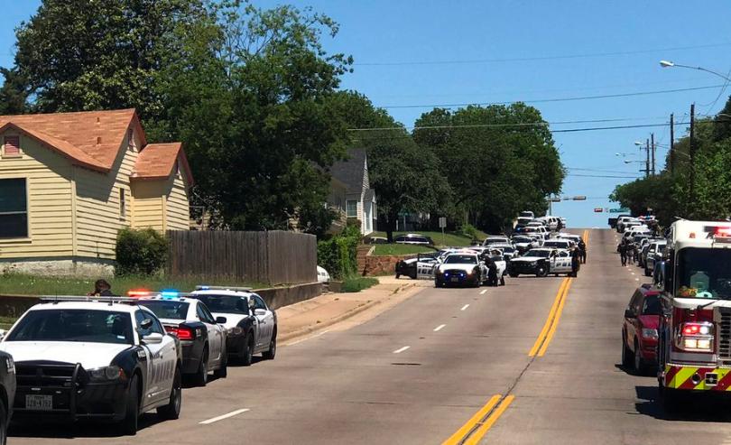 First responder shot during active shooter situation in Dallas