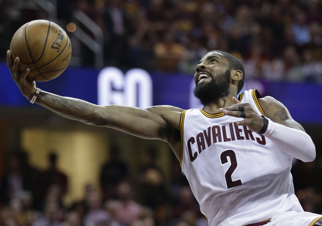 See 2 insane plays from Kyrie Irving’s ridiculous third quarter in Cavs’ Game 4 win