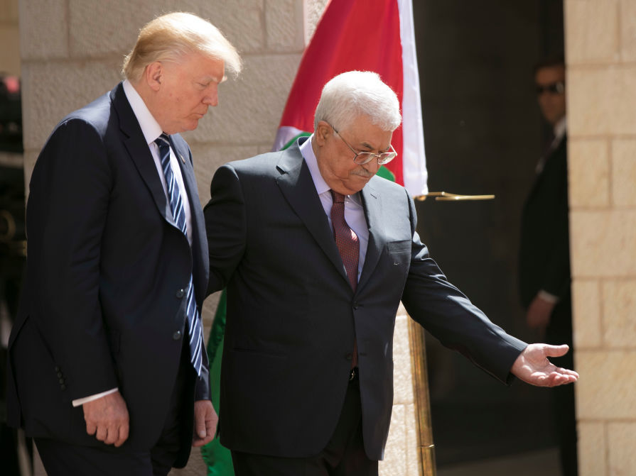 'Peace Is A Choice,' Trump Says During Appearance With Palestinian Leader