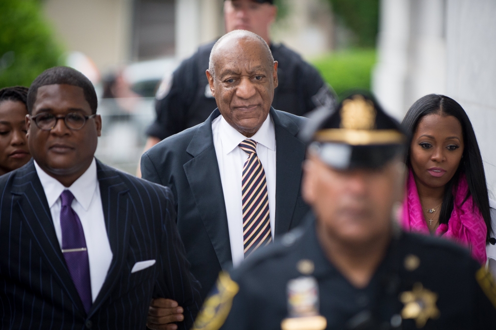 Bill Cosby arrives at court yesterday. The entertainer 79 is accused of drugging and indecently assaulting a woman in 2004 Tracie Van Auken  EPA