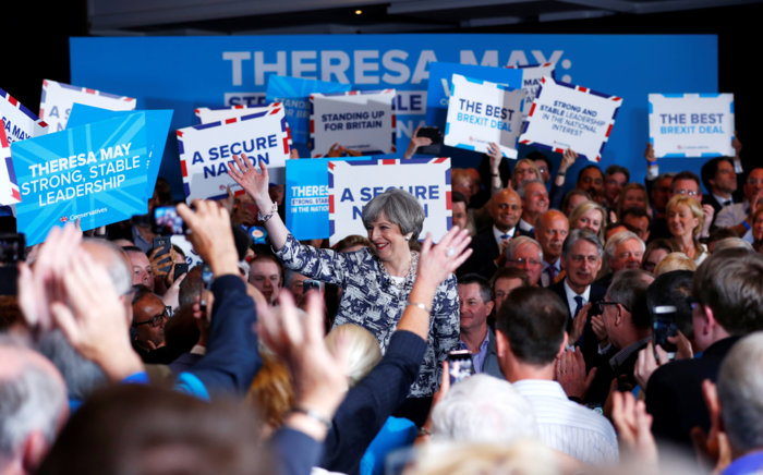 Shock UK Exit Poll Suggests Britain's May Fails To Win Majority