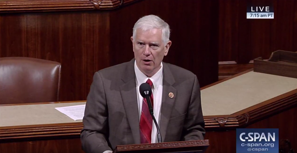 Mo Brooks on House floor