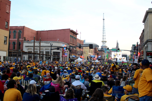 Predators fans brought out their most extravagant catfish yet for Game 4 of the Stanley Cup Final