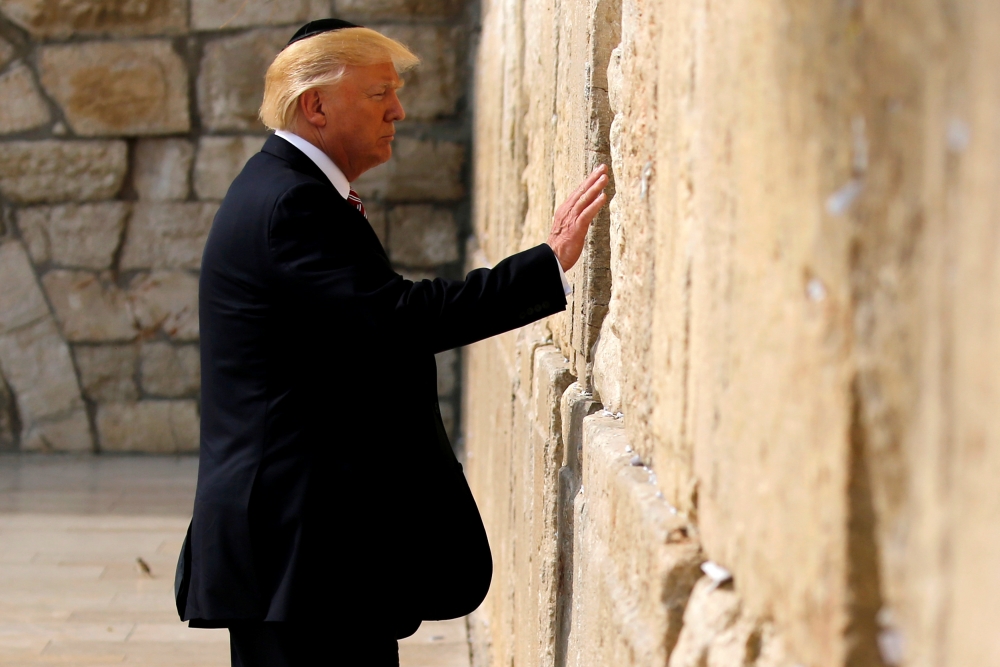 Trump visits Israel's Holocaust Museum, hails Jewish people