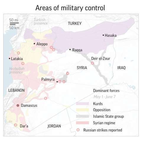 U.S. military confirmed that it had shot down a Syrian Air Force fighter