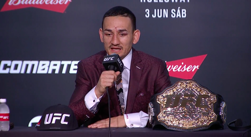 UFC 212 Max Holloway unifies featherweight belt with TKO win over Jose Aldo