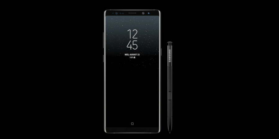 Samsung Galaxy Note 8 with 6.3-inch Quad HD+ Infinity display dual camera Announced