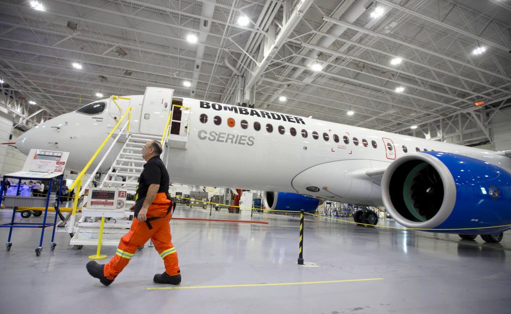 Bombardier is accused of cutting the prices of its new C Series aircraft while benefiting from state funding