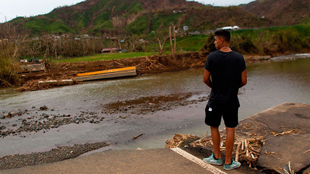 With little food water or power Puerto Rico residents say'no one has come to help