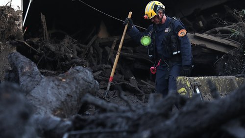 About 1,250 emergency workers are racing against the clock to find survivors with drones heavy equipment and sniffer dogs