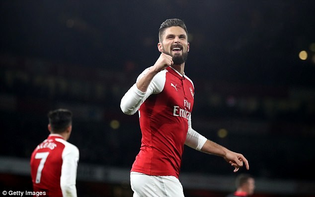 Chelsea will attempt to complete the shock signing of Arsenal's Olivier Giroud on Tuesday