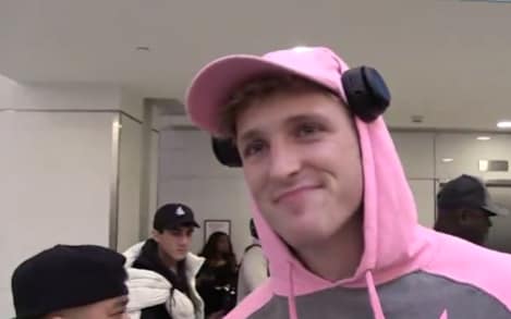 Logan Paul spoke to the celebrity site TMZ at LAX airport Credit TMZ