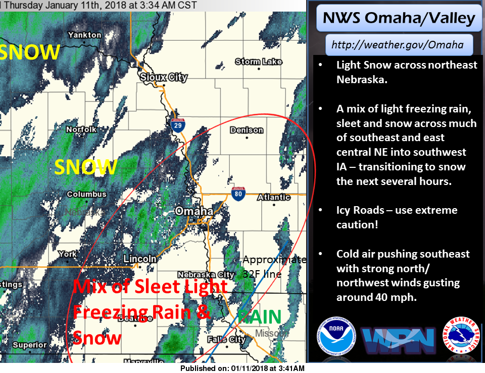 Southeast Nebraska to get brunt of storm