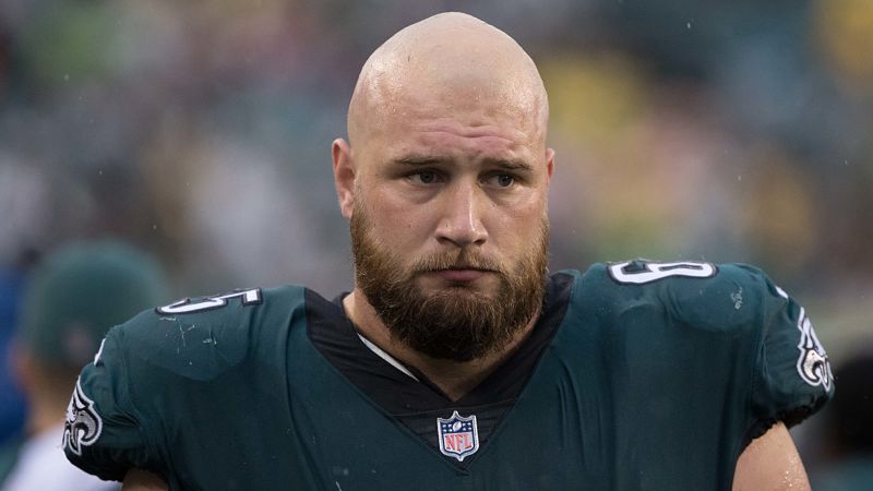 Philadelphia Eagles left tackle Lane Johnson