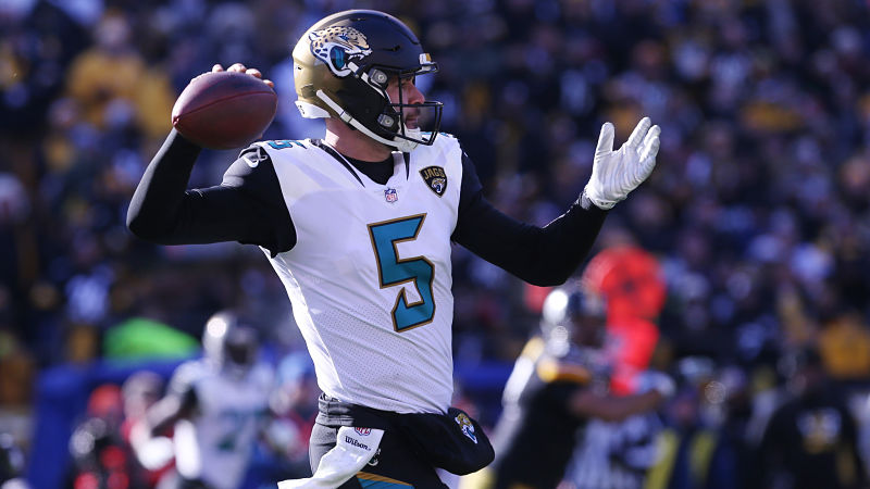 Jacksonville Jaguars quarterback Blake Bortles