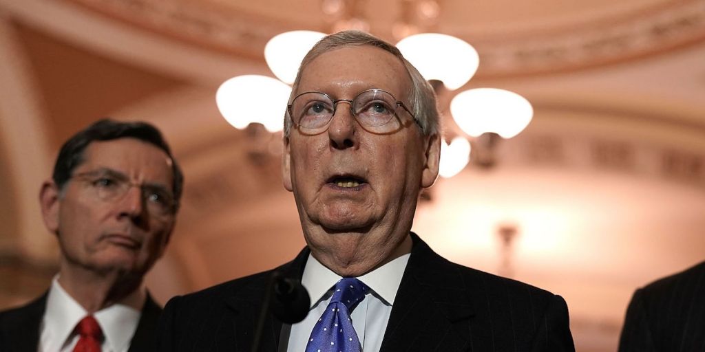 Senate Majority Leader Mitch Mc Connell   Alex Wong  Getty Images