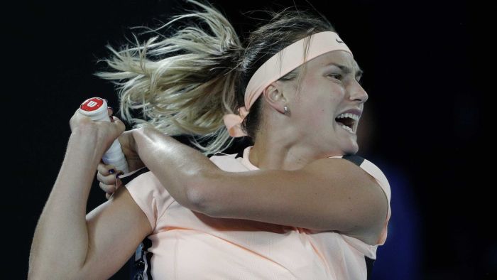 The crowd at Rod Laver Arena turned on Aryna Sabalenka mocking her grunts in her loss to Ashleigh Barty