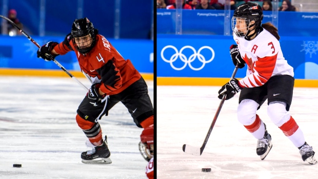 Indigenous athletes Brigette Lacquette and Jocelyne Larocque helped Team Canada to a silver medal in women's hockey