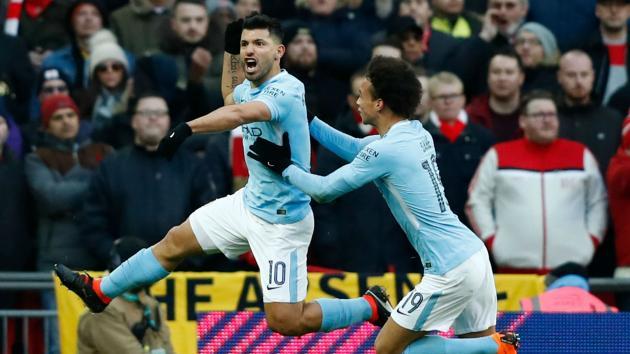 King Kompany rolls back the years as Pep lifts first title for Man City