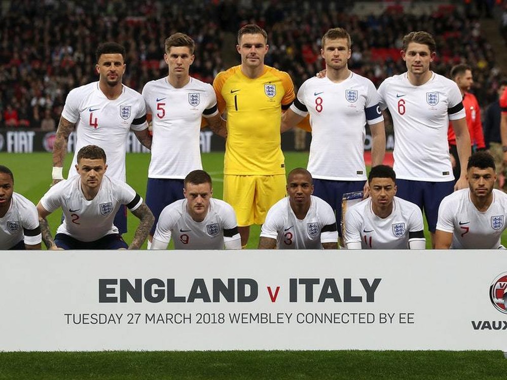 England shared a 1-1 draw with Italy in their last friendly before the World Cup squad is announced