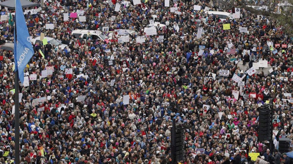 Red-state revolt continues Teachers strike in Oklahoma and protest in Kentucky