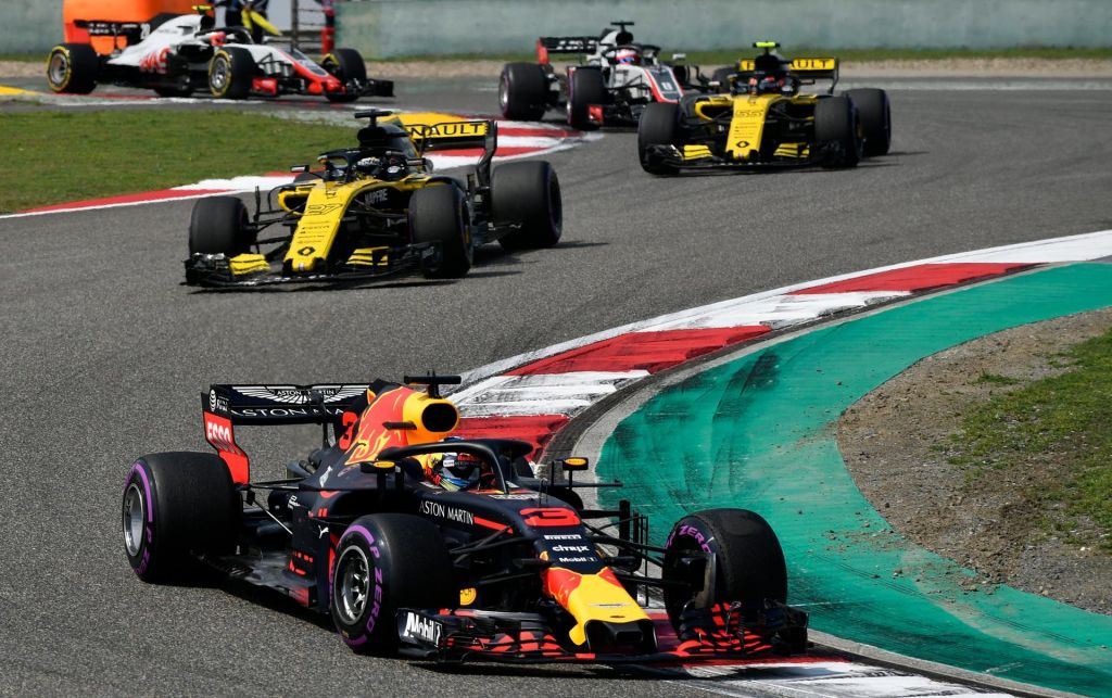 Daniel Ricciardo won the Chinese Grand Prix. Franck Robichon  EPA