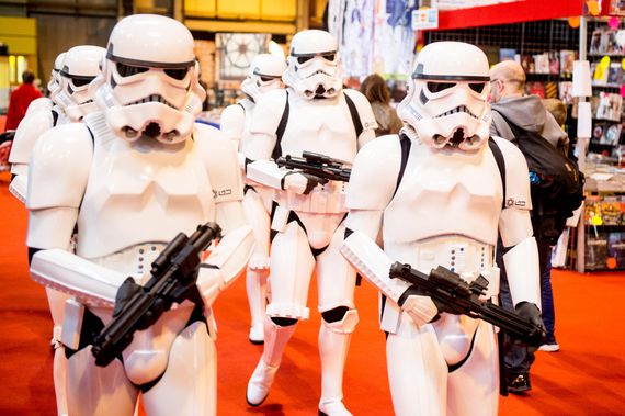 Stormtroopers from Star Wars