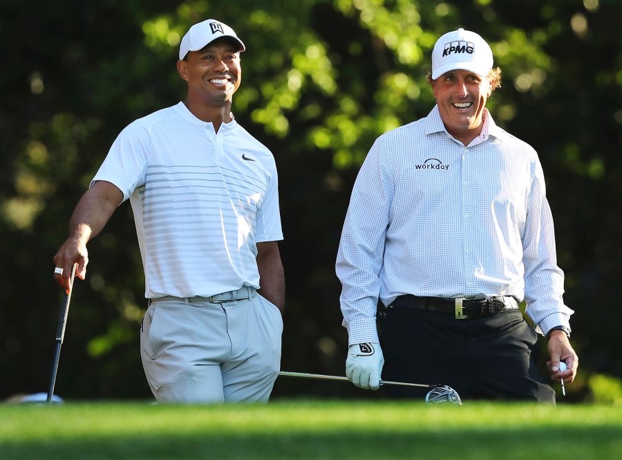 All eyes on Tiger at Masters practice as tension builds