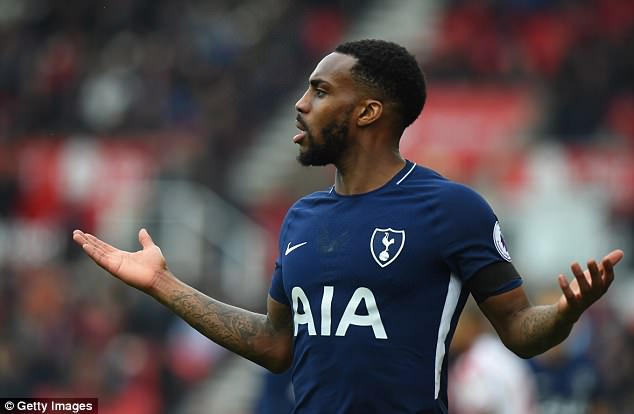 Tottenham Hotspur will be without Danny Rose on Saturday night due to a calf injury