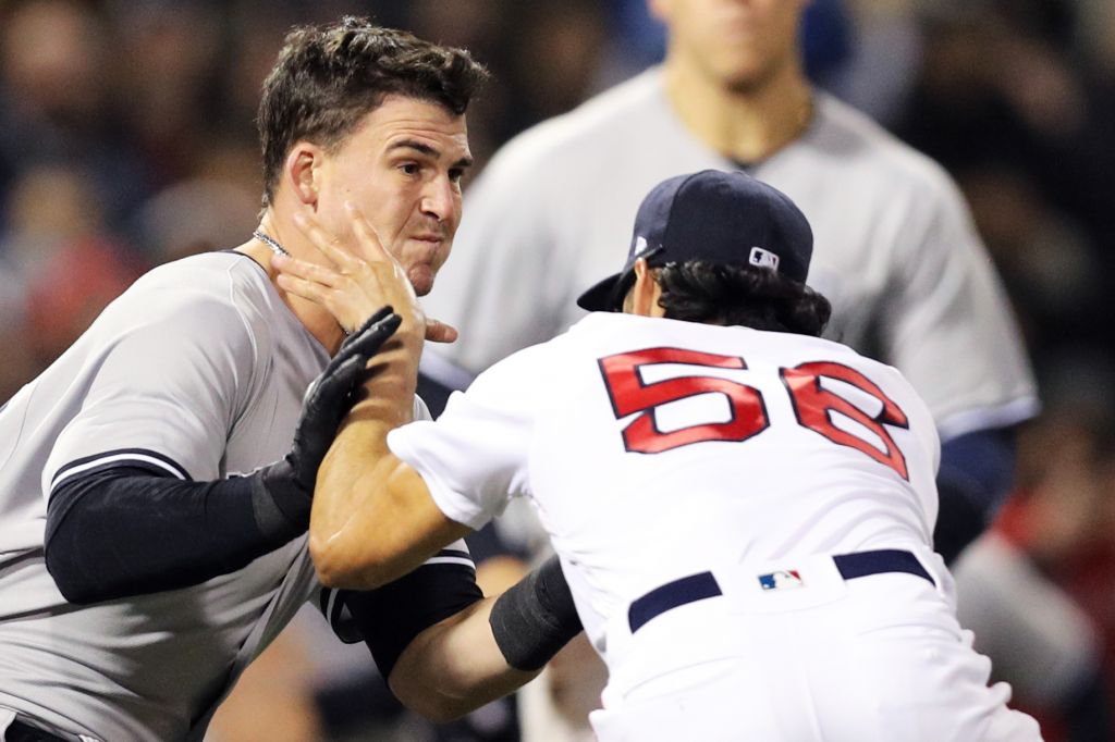 The Yankees And Red Sox Brawl Because That's How It Must Be