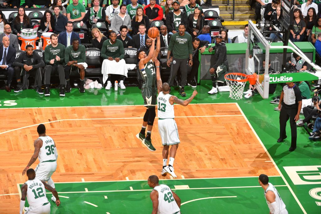 Bucks missed nearly two-thirds of shots outside paint against Celtics