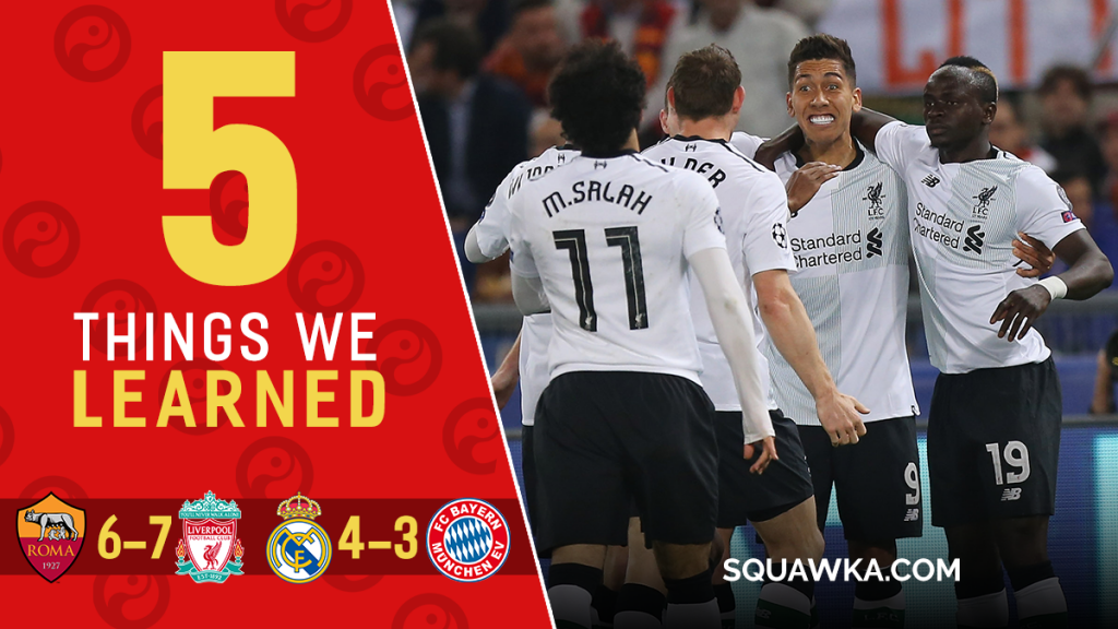 Real and Reds make history Five things learned from the CL semi-finals