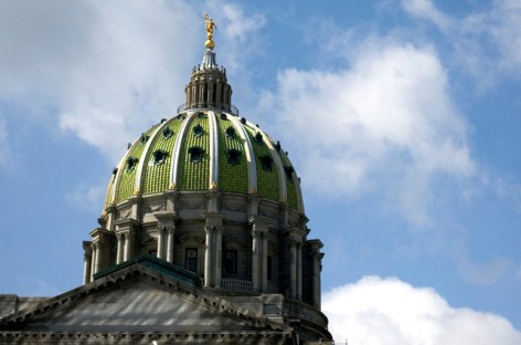 Pa. budget bill sent to governor; but fight far from over