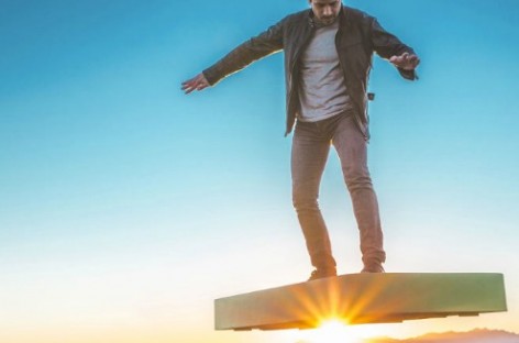 Get over the Lexus Slide, this hoverboard actually flies