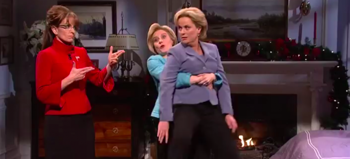 Amy Poehler returns to Saturday Night Live as Hillary Clinton’s Ghost of Christmas Past