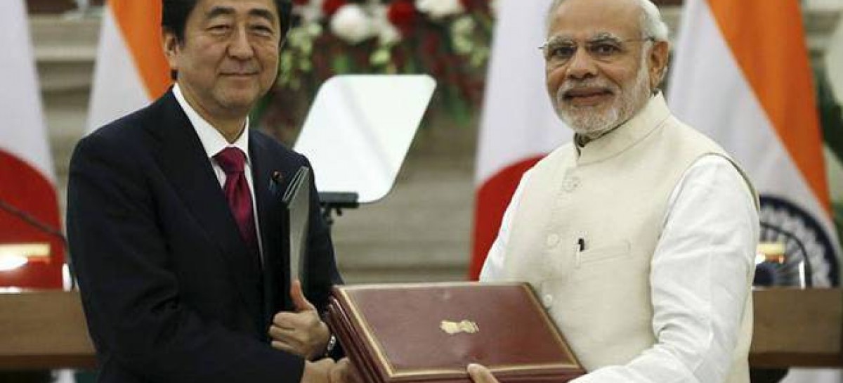 India, Japan agree on military sales, train, nuclear deal