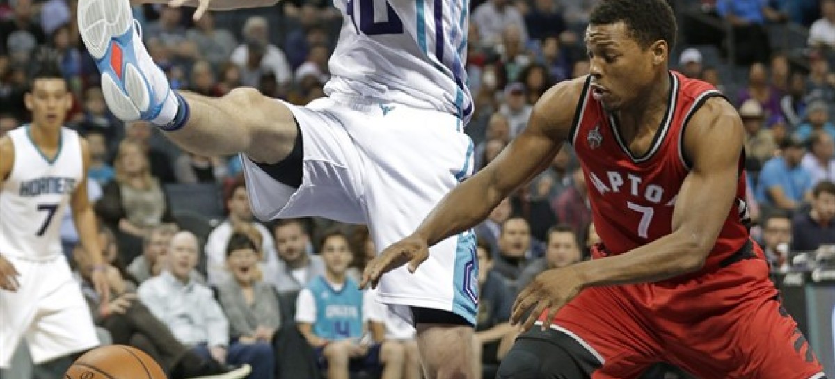 Lin scores 35 as Hornets beat Raptors in overtime