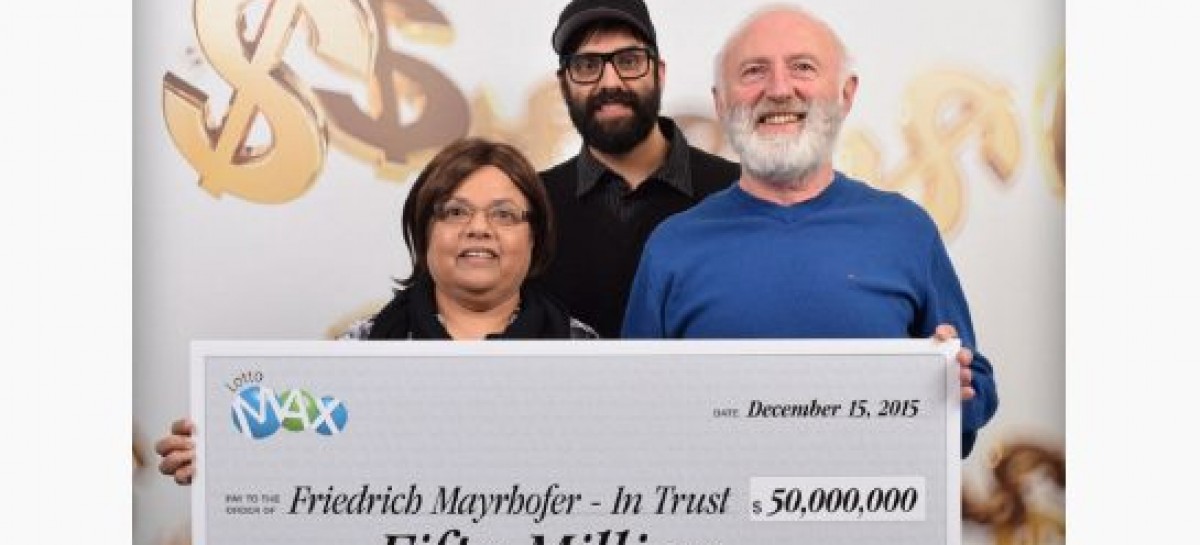 One winning ticket for Lotto Max Christmas jackpot