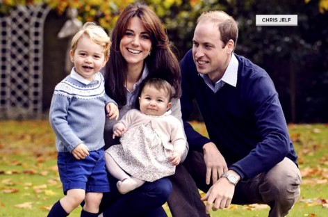 Family photo of the Duke and Duchess of Cambridge