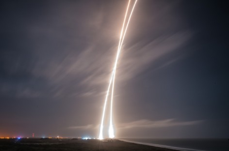 SpaceX Rocket Makes a Historical Vertical Landing