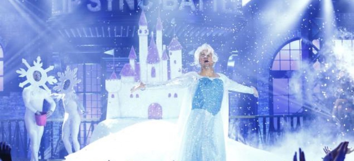 Channing Tatum Dresses as Frozen’s Elsa for ‘Lip Sync Battle’!