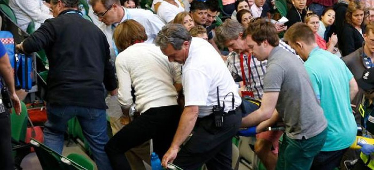 Andy Murray’s father-in-law collapses watching Australian open