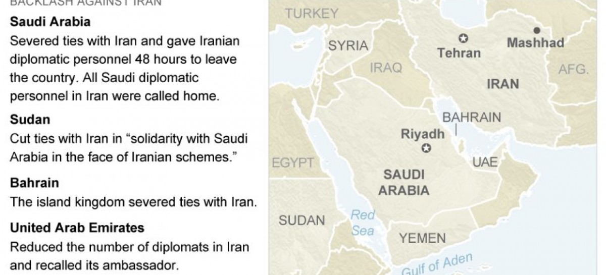 Bahrain follows Saudi in cutting ties with Iran