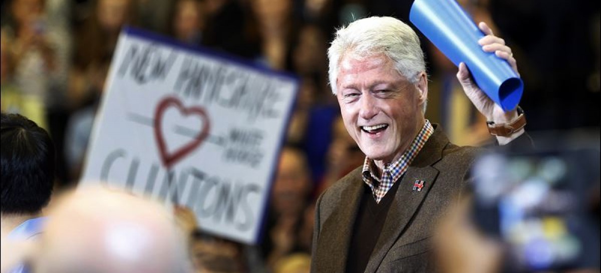 Bill Clinton Hits Campaign Trail to Support His Wife