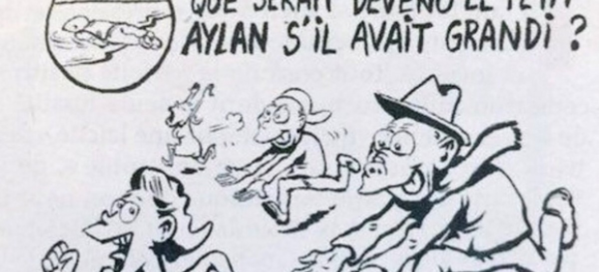 Charlie Hebdo slammed by Syrian toddler’s aunt for ‘disgusting’ sex pest cartoon