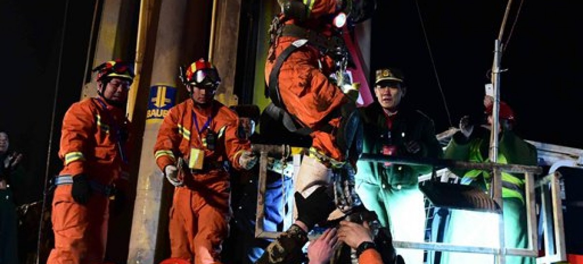 China Miners Rescued After 36 Days Trapped