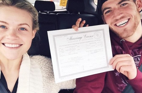 ‘Dancing With The Stars’ Witney Carson marries high school sweetheart